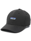 Airshed Rainbow Logo Embroidered Ball Cap Black - PATAGONIA - BALAAN 1