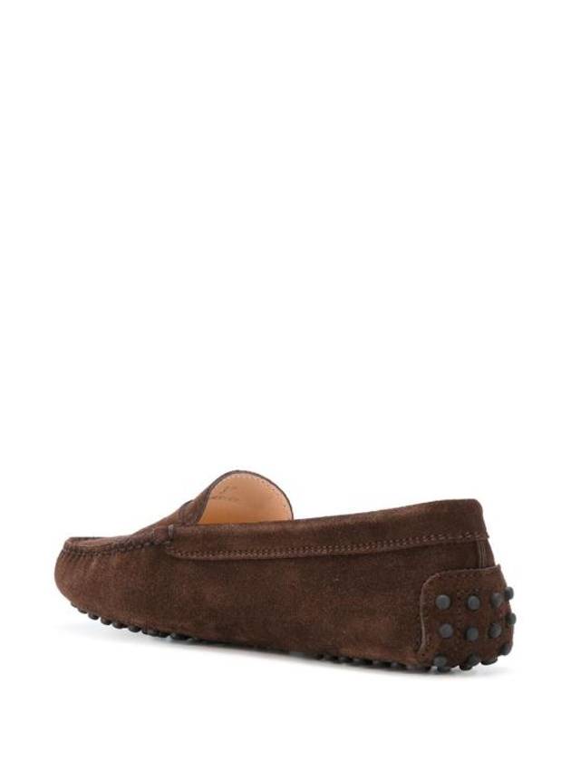 Gommino Suede Driving Shoes Brown - TOD'S - BALAAN 4