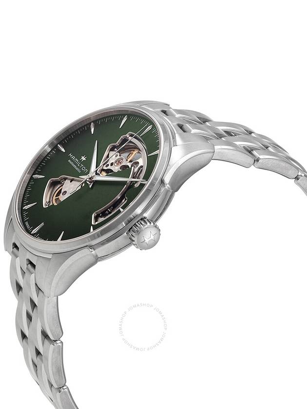 Jazzmaster Jazzmaster Open Heart Watch Green - HAMILTON - BALAAN 3