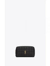 Cassandre Matelasse Carre Pouch Bag Black - SAINT LAURENT - BALAAN 2