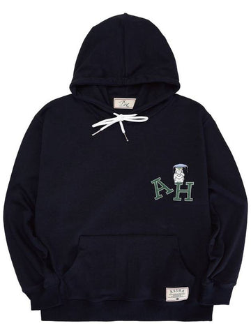 ah24 05hnv Hoodie AH Hoodie Navy - ASIHA - BALAAN 1