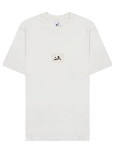 30/1 Jersey Logo Short Sleeve T-Shirt White - CP COMPANY - BALAAN 2