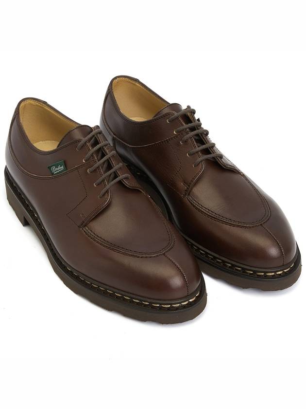 Men's Avignon Lace-Up Derby Coffee - PARABOOT - BALAAN 4