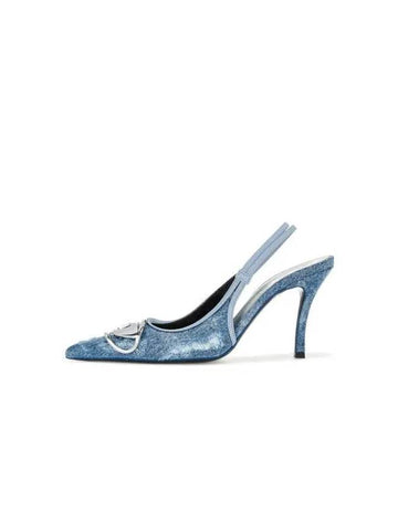 Women s D VENUS SB Pointed Toe Slingback Blue - DIESEL - BALAAN 1