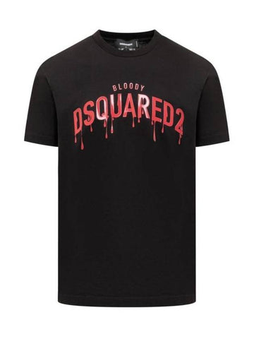 Long Sleeve T-Shirt S74GD1326S23009 900 Black - DSQUARED2 - BALAAN 1