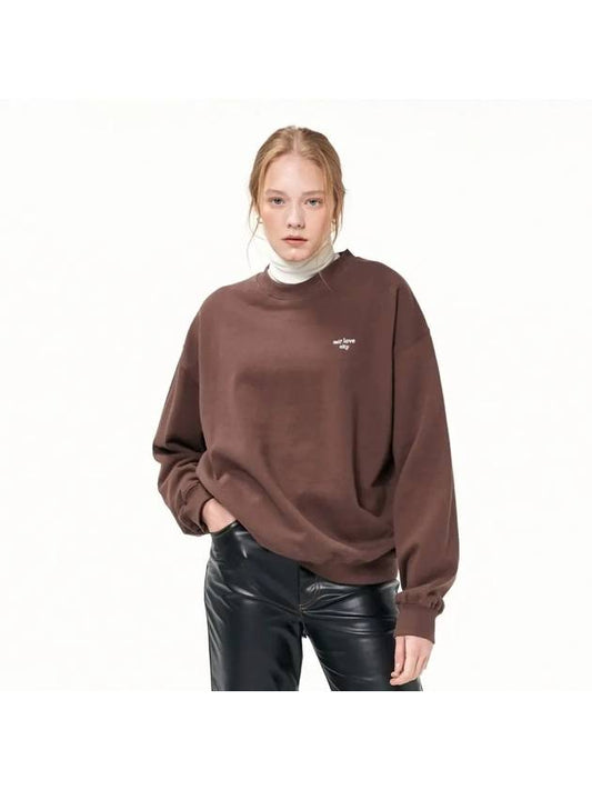 SELF LOVE CITY SWEATSHIRT BROWN - ASCENTCITY - BALAAN 2