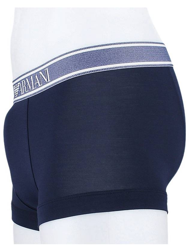 Men's Logo Band Briefs Blue - EMPORIO ARMANI - BALAAN 4