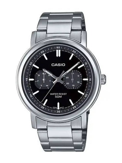 Men s Metal Wrist Watch Multifunction MTP E335D 1E - CASIO - BALAAN 2