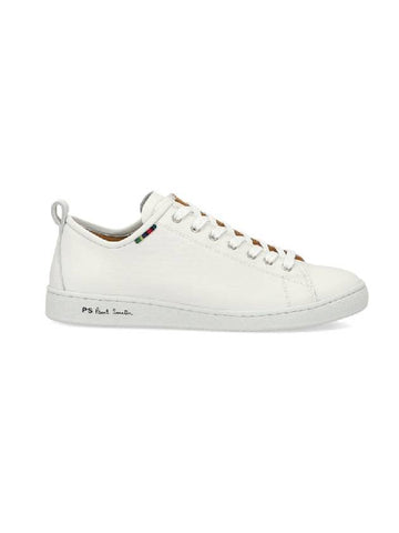 Miyata Leather Low Top Sneakers White - PAUL SMITH - BALAAN 1