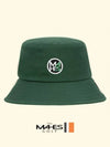 Logo Bucket Hat Orange Label Coral Green Bucket Hat EC00688 - MAHES - BALAAN 1