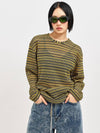 Seawear seethrough craft oversized knit pullover yellow - C WEAR BY THE GENIUS - BALAAN 1