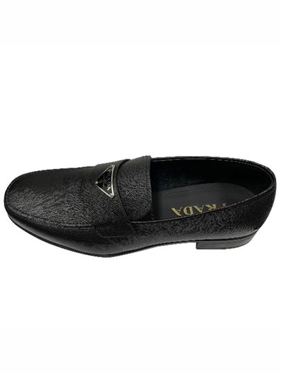 Saffiano leather loafers black - PRADA - BALAAN 2