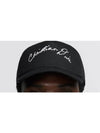 Handwritten Base Ball Cap Black - DIOR - BALAAN 3