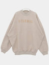 Men's Eternal ETERNAL Crew Neck Back Logo Sweatshirt Beige - FEAR OF GOD - BALAAN 3