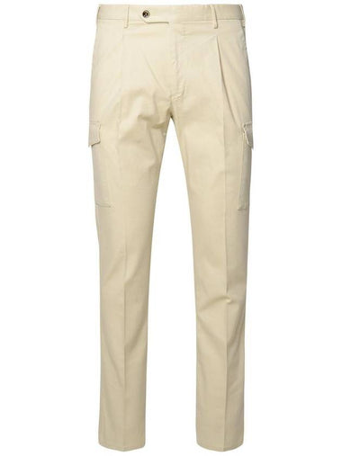 Pt01 'Master' Cotton Blend Trousers - PT01 - BALAAN 1