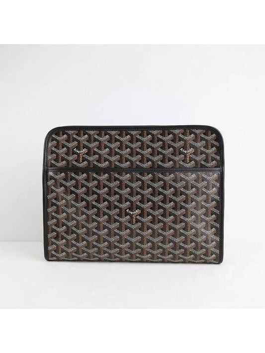 Jouvence GM Toilet Clutch Bag Black - GOYARD - BALAAN 2