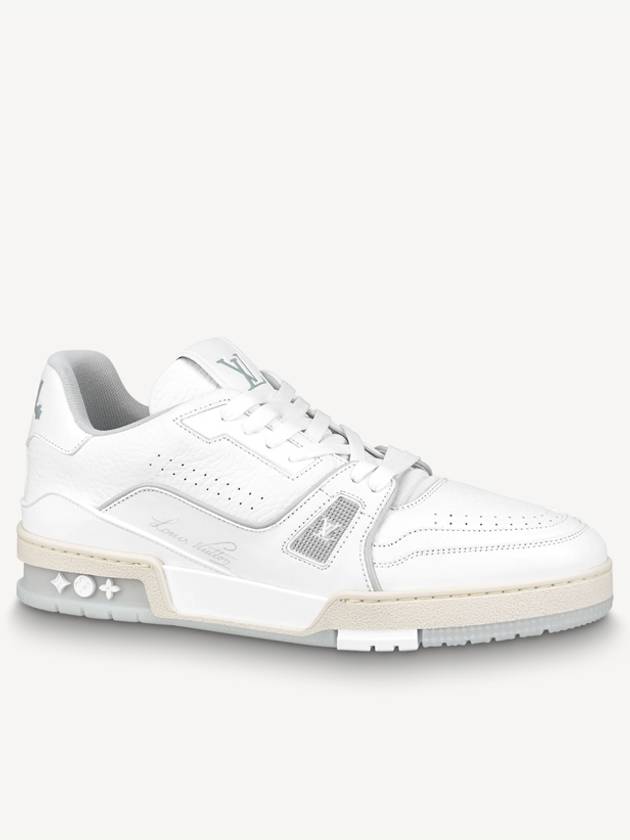 LV Trainer Low Top Sneakers White - LOUIS VUITTON - BALAAN 2