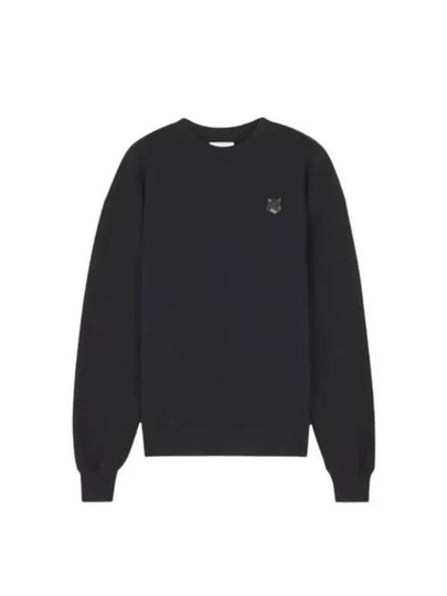 Bold Fox Head Patch Comfort Sweatshirt Black - MAISON KITSUNE - BALAAN 2