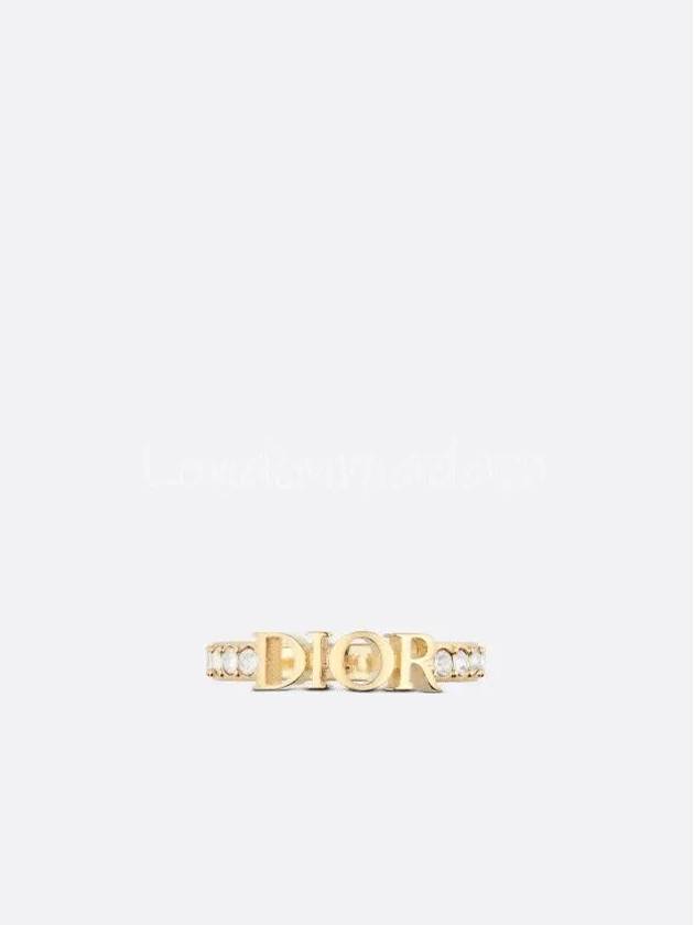 Diorevolution Crystals Ring Gold - DIOR - BALAAN 4