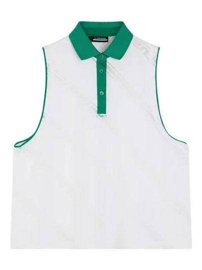 Brielle Polo Sleeveless White - J.LINDEBERG - BALAAN 2