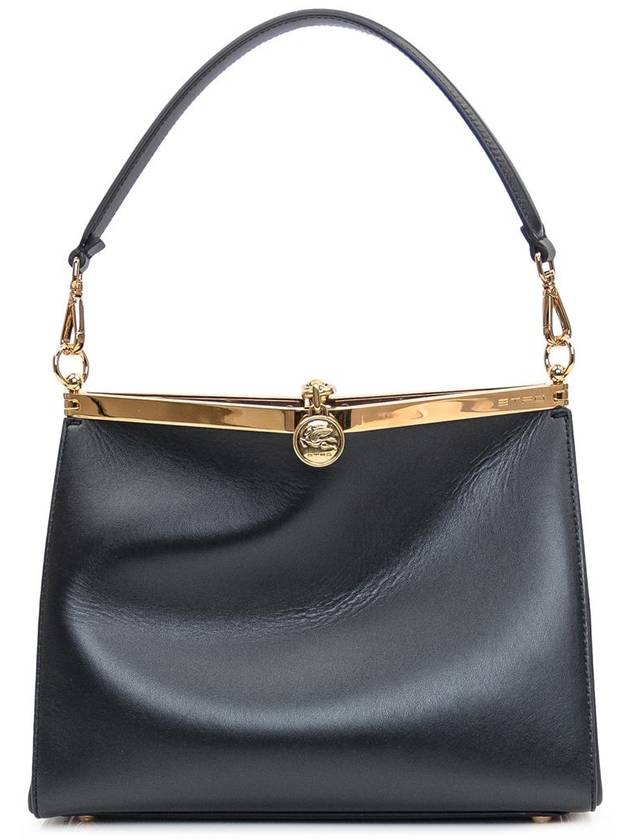 Bella Vela leather medium shoulder bag black - ETRO - BALAAN 2