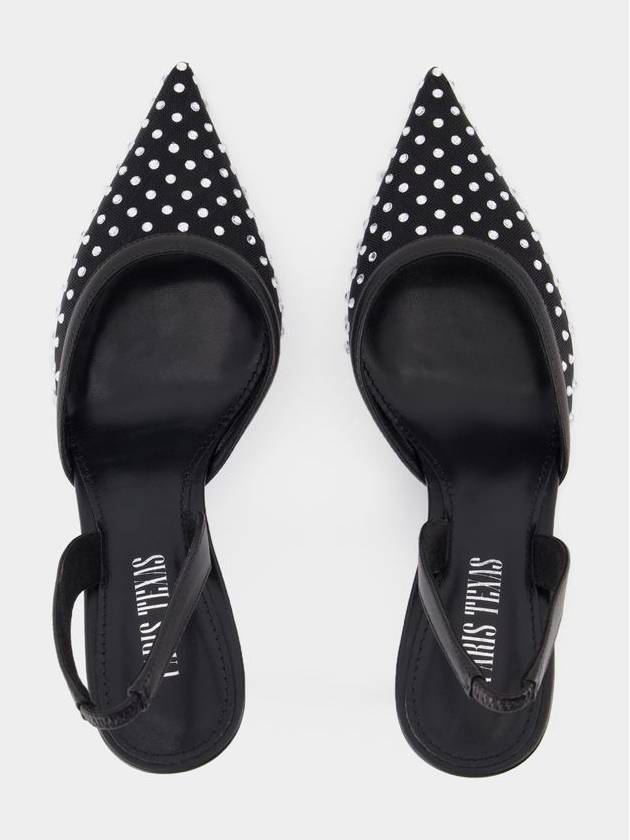 Lidia Slingback 70 Pumps - Paris Texas - Synthetic - Black - PARIS TEXAS - BALAAN 4