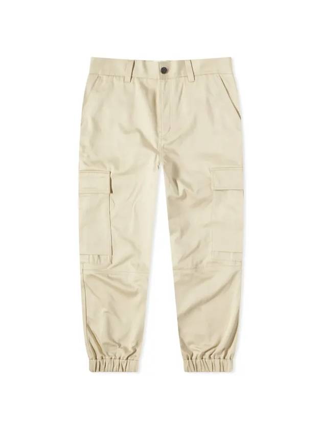 Banded Ankle Cargo Pants Beige - AMI - BALAAN 2