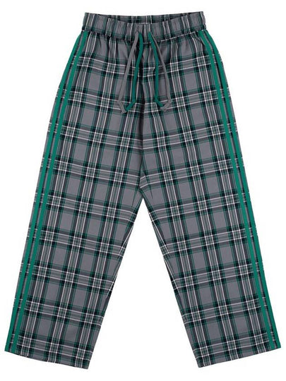 24SS Comfortable Check Banding Pants_GY - PEOPLE OF THE WORLD - BALAAN 2