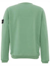 Waffen Patch Crew Neck Sweatshirt Sage Green - STONE ISLAND - BALAAN 3