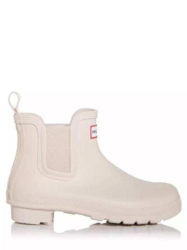 Women's Original Chelsea Rain Boots Beige - HUNTER - BALAAN 3