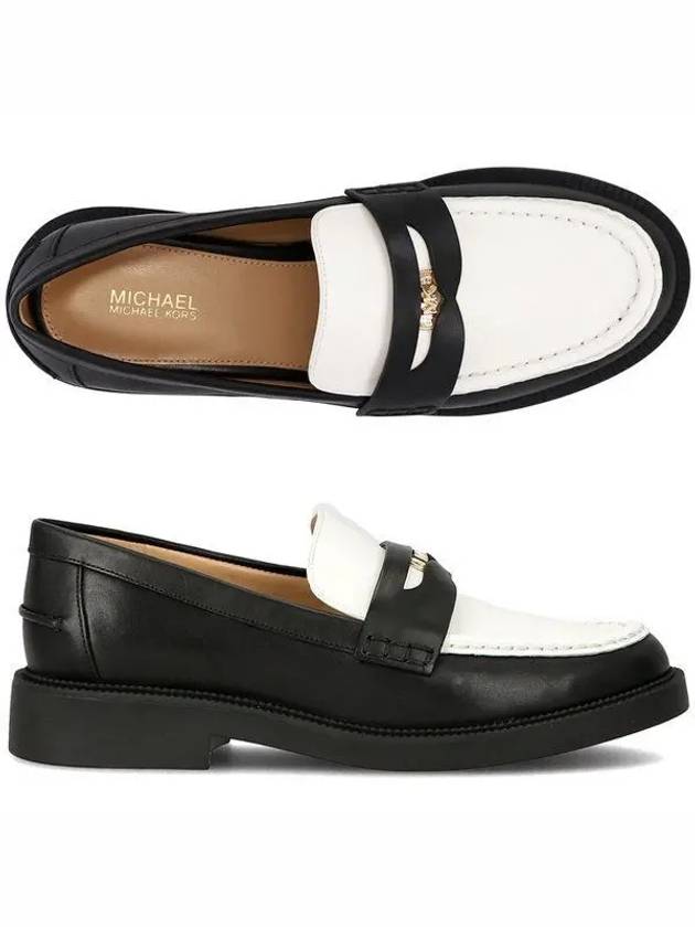 Logo Plaque Loafer Black - MICHAEL KORS - BALAAN 2