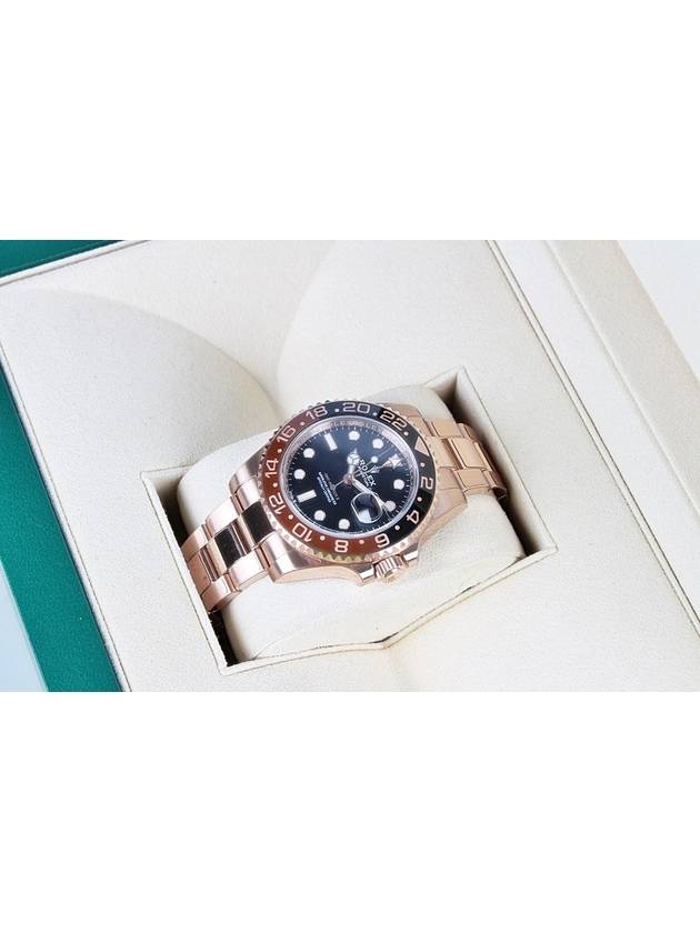 Rolex GMT Master 2 Root Beer Rose Gold 21 Years - ROLEX - BALAAN 6