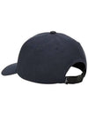 Embossed Logo Base Ball Cap Navy - STONE ISLAND - BALAAN 4