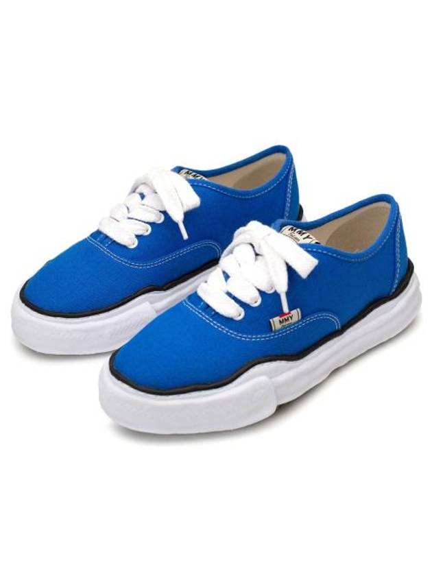 Baker OG Sole Canvas Low Top Sneakers CL Blue - MAISON MIHARA YASUHIRO - BALAAN 4