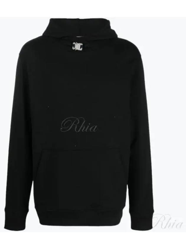 Metal Buckle Hoodie Black - 1017 ALYX 9SM - BALAAN 2