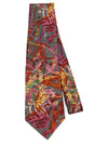 100 Silk Gray Multi Color Tie - A. TESTONI - BALAAN 3