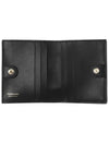 Gancini Compact Half Wallet Black - SALVATORE FERRAGAMO - BALAAN 5