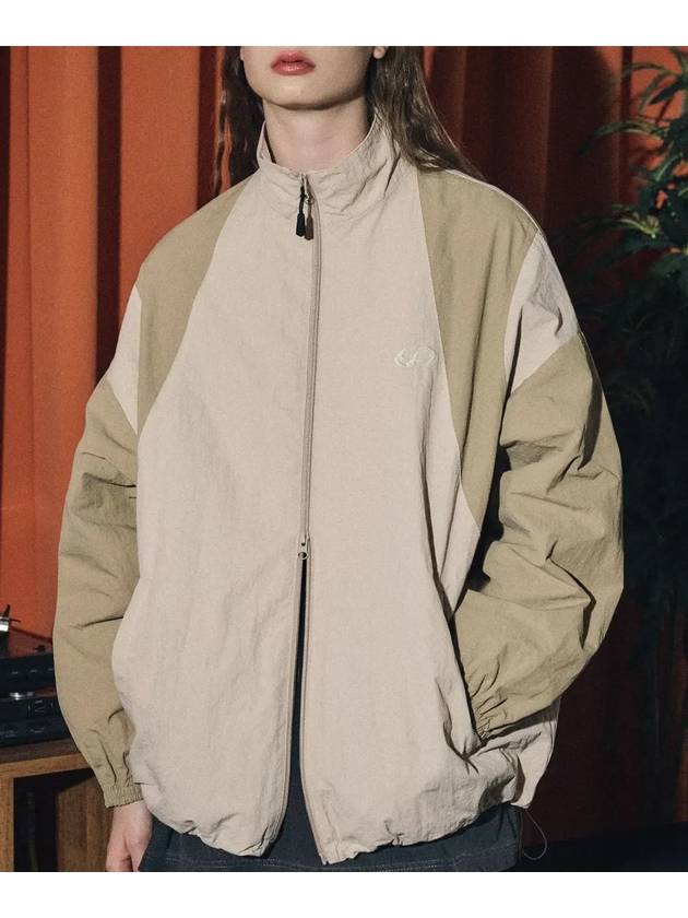 oversized track jacket camel cream - CPGN STUDIO - BALAAN 4