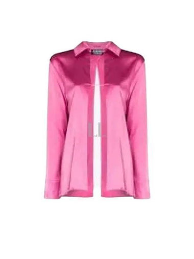 Jacquemus La Chemise Notte Shirt Pink 213SH1031000430SS23 - JACQUEMUS - BALAAN 1