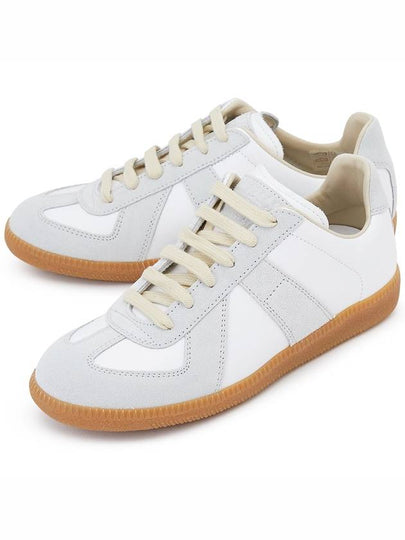 Replica Calfskin Low Top Sneakers White - MAISON MARGIELA - BALAAN 2