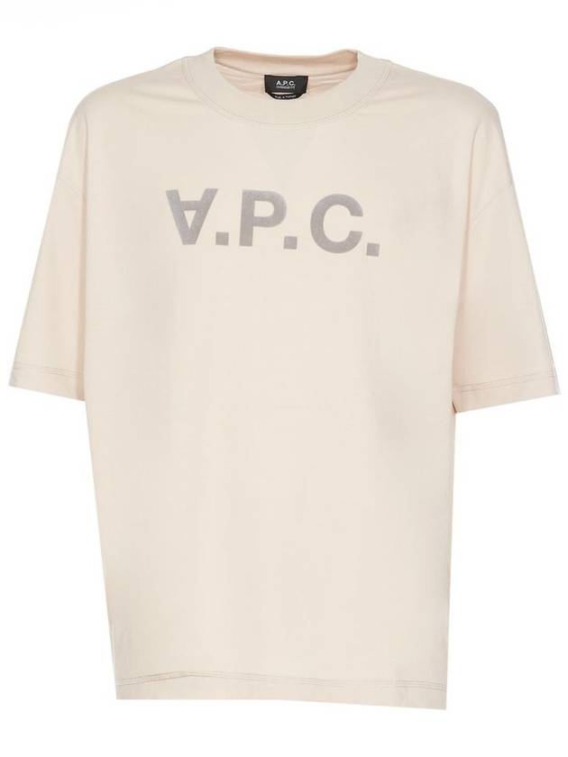 Grand VPC Oversized Fit Short Sleeve T-Shirt Putty - A.P.C. - BALAAN 1