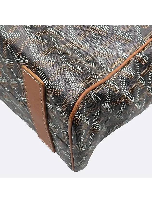 Black Brown Color VOLTAIRE Tote Bag - GOYARD - BALAAN 4