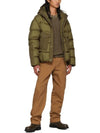 Tempest Combo Down Jacket Olive - TEN C - BALAAN 5