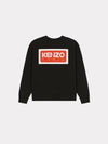 K Crest Classic Fit Cotton Sweatshirt Black - KENZO - BALAAN 3