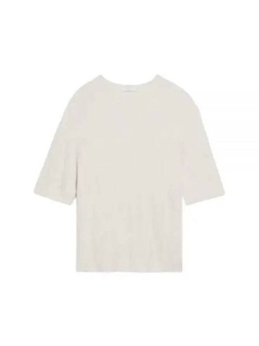 Crushed Knit Top Ivory - HELMUT LANG - BALAAN 2