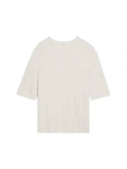 Crushed Knit Top Ivory - HELMUT LANG - BALAAN 2