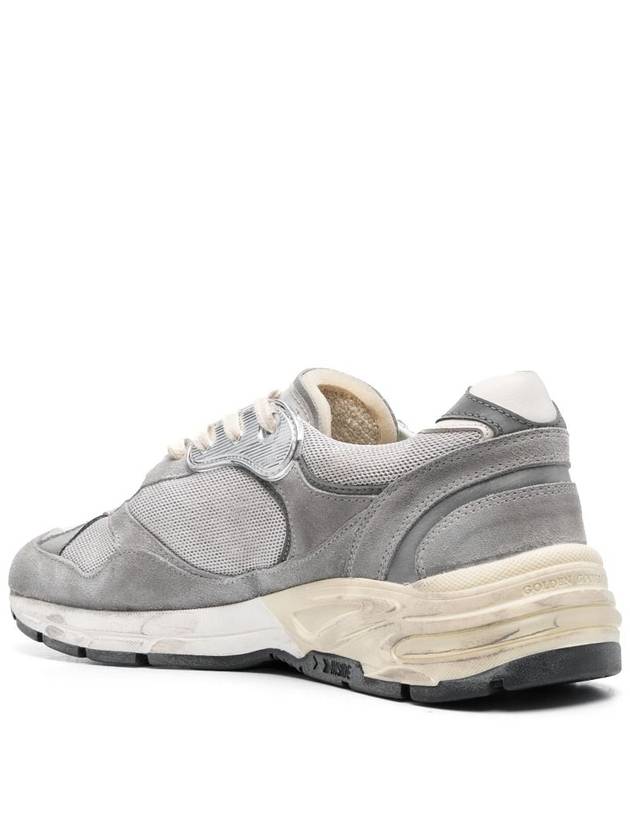 Dad-Star Low Top Sneakers Grey Silver White - GOLDEN GOOSE - BALAAN 4