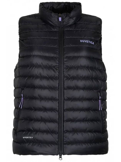 Neass Logo Padded Vest Black - DUVETICA - BALAAN 2