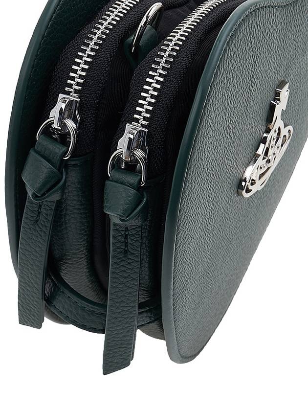 Louise Heart Cross Bag Dark Green - VIVIENNE WESTWOOD - BALAAN 9