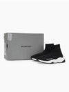 Speed Trainer High Top Sneakers Black - BALENCIAGA - BALAAN 8